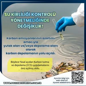 su kirliliği kontorlü karbon yatakları depolama