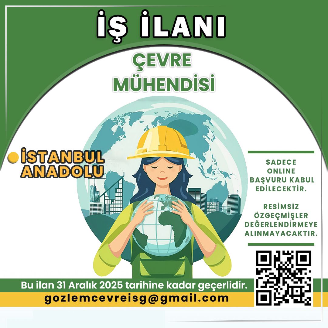 çevre danışmanı ilanı istanbul